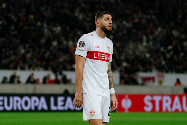 Jeff Chabot (VfB Stuttgart, 24), GER, VfB Stuttgart vs. Young Boys Bern, Fussball, Europa League, Spieltag 8, Spielzeit 2025 2026, 29.01.2026, GER, VfB Stuttgart vs. Young Boys Bern, Fussball, Europa League, Spieltag 8, Spielzeit 2025 2026, 29.01.2026, Stuttgart Copyright: xEibner-Pressefoto EdwardxCheungx EP_ECG