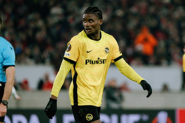 Chris Bedia (Young Boys Bern, 29) vergibt eine Grosschance, GER, VfB Stuttgart vs. Young Boys Bern, Fussball, Europa League, Spieltag 8, Spielzeit 2025 2026, 29.01.2026, GER, VfB Stuttgart vs. Young Boys Bern, Fussball, Europa League, Spieltag 8, Spielzeit 2025 2026, 29.01.2026, Stuttgart Copyright: xEibner-Pressefoto EdwardxCheungx EP_ECG