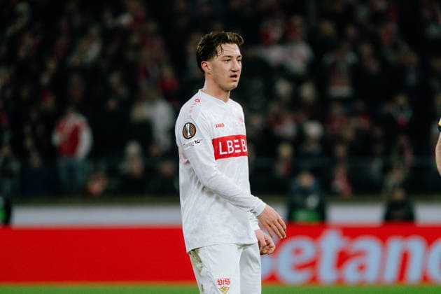 Angelo Stiller (VfB Stuttgart, 06), GER, VfB Stuttgart vs. Young Boys Bern, Fussball, Europa League, Spieltag 8, Spielzeit 2025 2026, 29.01.2026, GER, VfB Stuttgart vs. Young Boys Bern, Fussball, Europa League, Spieltag 8, Spielzeit 2025 2026, 29.01.2026, Stuttgart Copyright: xEibner-Pressefoto EdwardxCheungx EP_ECG