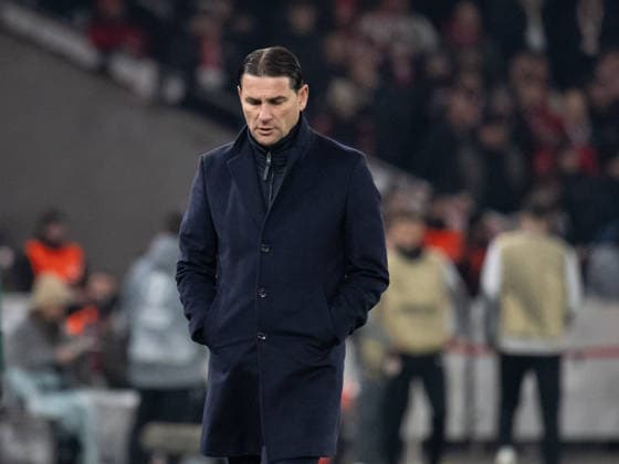 Gerry Seoane (BSC Young Boys Bern, Cheftrainer, Trainer), Unzufrieden. GER, VfB Stuttgart vs. BSC Young Boys Bern, Fussball, UEFA Europa League, Herren, 8. Spieltag, Spielzeit 2025 2026, 29.01.2026, GER, VfB Stuttgart vs. BSC Young Boys Bern, Fussball, UEFA Europa League, Herren, 8. Spieltag, Spielzeit 2025 2026, 29.01.2026 Stuttgart Copyright: xEibner-Pressefoto WolfgangxFrankx EP_WFK