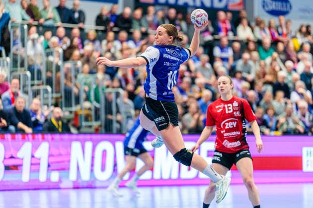 Maxi Muehlner (HSG Blomberg-Lippe, 10) GER, HSG Blomberg-Lippe vs. BSV Sachsen Zwickau, Handball, 1. Bundesliga Frauen, 15. Spieltag, 31.01.2026 GER, HSG Blomberg-Lippe vs. BSV Sachsen Zwickau, Handball, 1. Bundesliga Frauen, 15. Spieltag, 31.01.2026 Blomberg Copyright: xEibner-Pressefoto JanxRollingerx EP_JSK