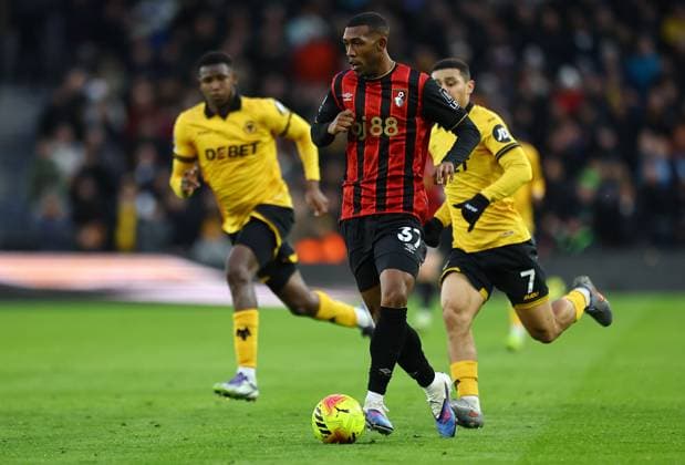 Rayan of AFC Bournemouth Wolverhampton Wanderers v AFC Bournemouth, Premier League, Football, Molineux, Wolverhampton, UK - 31 Jan 2026Wolverhampton Molineux United Kingdom EDITORIAL USE ONLY No use with unauthorised audio, video, data, fixture lists, club league logos or live services. Online in-match use limited to 120 images, no video emulation. No use in betting, games or single club league player publications. Copyright: xMichaelxZemanek Shutterstockx 16496747ba