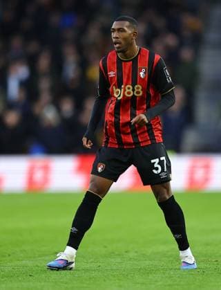 Rayan of AFC Bournemouth Wolverhampton Wanderers v AFC Bournemouth, Premier League, Football, Molineux, Wolverhampton, UK - 31 Jan 2026Wolverhampton Molineux United Kingdom EDITORIAL USE ONLY No use with unauthorised audio, video, data, fixture lists, club league logos or live services. Online in-match use limited to 120 images, no video emulation. No use in betting, games or single club league player publications. Copyright: xMichaelxZemanek Shutterstockx 16496747bb