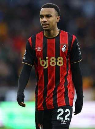 Junior Kroupi of AFC Bournemouth Wolverhampton Wanderers v AFC Bournemouth, Premier League, Football, Molineux, Wolverhampton, UK - 31 Jan 2026Wolverhampton Molineux United Kingdom EDITORIAL USE ONLY No use with unauthorised audio, video, data, fixture lists, club league logos or live services. Online in-match use limited to 120 images, no video emulation. No use in betting, games or single club league player publications. Copyright: xMichaelxZemanek Shutterstockx 16496747bd