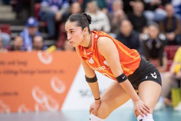 Fabiana Mottis (Allianz MTV Stuttgart, 07) GER, Allianz MTV Stuttgart - Schwarz-Weiss Erfurt, Volleyball Bundesliga, VBL, Spielzeit 2025 2026, 31.01.2026 GER, Allianz MTV Stuttgart - Schwarz-Weiss Erfurt, Volleyball Bundesliga, VBL, Spielzeit 2025 2026, 31.01.2026 Stuttgart Copyright: xSandyxDinkelackerx EP_SDR
