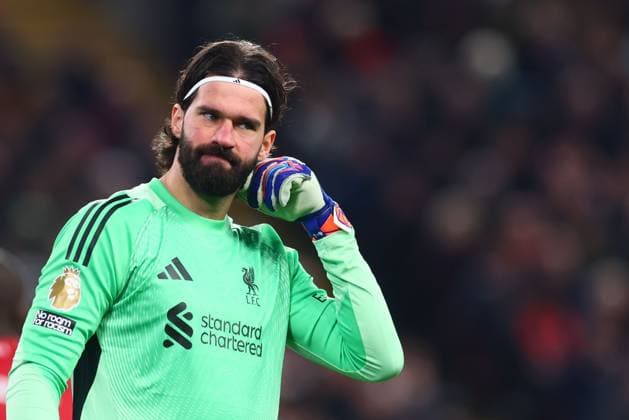 Alisson Becker of Liverpool looks dejected Liverpool v Newcastle United, Premier League, Football, Anfield, Liverpool, UK - 31 Jan 2026Liverpool Anfield United Kingdom EDITORIAL USE ONLY No use with unauthorised audio, video, data, fixture lists, club league logos or live services. Online in-match use limited to 120 images, no video emulation. No use in betting, games or single club league player publications. Copyright: xPaulxCurrie Shutterstockx 16496754x