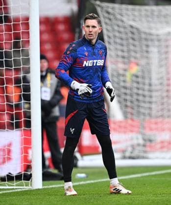 Dean Henderson goalkeeper of Crystal Palace warms up Nottingham Forest v Crystal Palace, Premier League, Football, City Ground, Nottingham, UK - 01 Feb 2026Nottingham City Ground United Kingdom EDITORIAL USE ONLY No use with unauthorised audio, video, data, fixture lists, club league logos or live services. Online in-match use limited to 120 images, no video emulation. No use in betting, games or single club league player publications. Copyright: xAnnaxGowthorpe Shutterstockx 16496863o