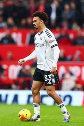 Antonee Robinson of Fulham Manchester United, ManU v Fulham, Premier League, Football, Old Trafford, Manchester, UK - 01 Feb 2026Manchester Old Trafford United Kingdom EDITORIAL USE ONLY No use with unauthorised audio, video, data, fixture lists, club league logos or live services. Online in-match use limited to 120 images, no video emulation. No use in betting, games or single club league player publications. Copyright: xPaulxCurrie Shutterstockx 16496861cz