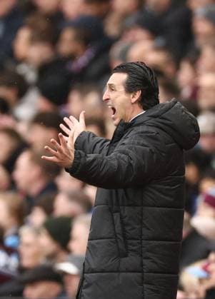 Unai Emery Manager of Aston Villa Aston Villa v Brentford, Premier League, Football, Villa Park, Birmingham, UK - 01 Feb 2026Birmingham Villa Park United Kingdom EDITORIAL USE ONLY No use with unauthorised audio, video, data, fixture lists, club league logos or live services. Online in-match use limited to 120 images, no video emulation. No use in betting, games or single club league player publications. Copyright: xRyanxBrowne Shutterstockx 16496858am