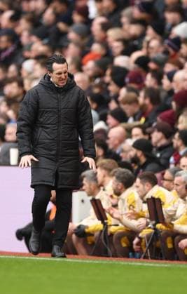 Unai Emery Manager of Aston Villa Aston Villa v Brentford, Premier League, Football, Villa Park, Birmingham, UK - 01 Feb 2026Birmingham Villa Park United Kingdom EDITORIAL USE ONLY No use with unauthorised audio, video, data, fixture lists, club league logos or live services. Online in-match use limited to 120 images, no video emulation. No use in betting, games or single club league player publications. Copyright: xRyanxBrowne Shutterstockx 16496858bg