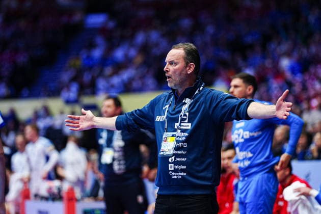 Dagur Sigurdsson (Kroatien, Trainer) DEN, Island vs. Kroatien, Handball, EHF Europameisterschaft 2026, Spiel um Platz 3, 01.02.2026 DEN, Island vs. Kroatien, Handball, EHF Europameisterschaft 2026, Spiel um Platz 3, 01.02.2026 Herning Copyright: xEibner-Pressefoto MarcelxvonxFehrnx EP_MFN