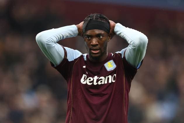 Tammy Abraham of Aston Villa Aston Villa v Brentford, Premier League, Football, Villa Park, Birmingham, UK - 01 Feb 2026Birmingham Villa Park United Kingdom EDITORIAL USE ONLY No use with unauthorised audio, video, data, fixture lists, club league logos or live services. Online in-match use limited to 120 images, no video emulation. No use in betting, games or single club league player publications. Copyright: xRyanxBrowne Shutterstockx 16496858ca