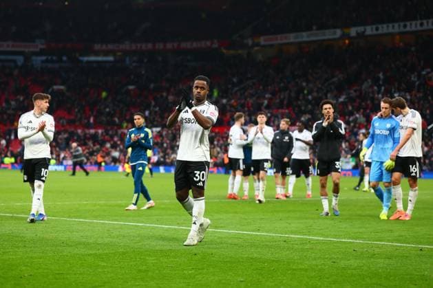 Ryan Sessegnon of Fulham at the end of the match Manchester United, ManU v Fulham, Premier League, Football, Old Trafford, Manchester, UK - 01 Feb 2026Manchester Old Trafford United Kingdom EDITORIAL USE ONLY No use with unauthorised audio, video, data, fixture lists, club league logos or live services. Online in-match use limited to 120 images, no video emulation. No use in betting, games or single club league player publications. Copyright: xPaulxCurrie Shutterstockx 16496861io