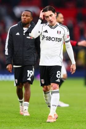 Harry Wilson of Fulham at the end of the match Manchester United, ManU v Fulham, Premier League, Football, Old Trafford, Manchester, UK - 01 Feb 2026Manchester Old Trafford United Kingdom EDITORIAL USE ONLY No use with unauthorised audio, video, data, fixture lists, club league logos or live services. Online in-match use limited to 120 images, no video emulation. No use in betting, games or single club league player publications. Copyright: xPaulxCurrie Shutterstockx 16496861ix