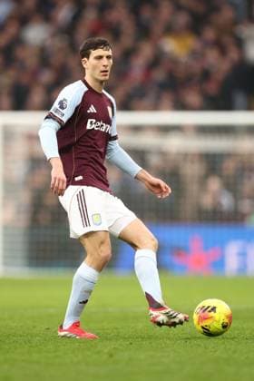 Pau Torres of Aston Villa Aston Villa v Brentford, Premier League, Football, Villa Park, Birmingham, UK - 01 Feb 2026Birmingham Villa Park United Kingdom EDITORIAL USE ONLY No use with unauthorised audio, video, data, fixture lists, club league logos or live services. Online in-match use limited to 120 images, no video emulation. No use in betting, games or single club league player publications. Copyright: xRyanxBrowne Shutterstockx 16496858ez