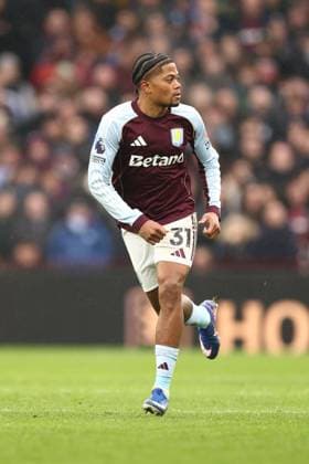 Leon Bailey of Aston Villa Aston Villa v Brentford, Premier League, Football, Villa Park, Birmingham, UK - 01 Feb 2026Birmingham Villa Park United Kingdom EDITORIAL USE ONLY No use with unauthorised audio, video, data, fixture lists, club league logos or live services. Online in-match use limited to 120 images, no video emulation. No use in betting, games or single club league player publications. Copyright: xRyanxBrowne Shutterstockx 16496858fh
