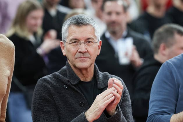 Herbert Hainer (FC Bayern Muenchen, Praesident), GER, FC Bayern Basketball vs. AS Monaco, Basketball, Euroleague, 27. Spieltag, Saison 2025 2026, 05.02.2026, GER, FC Bayern Basketball vs. AS Monaco, Basketball, Euroleague, 27. Spieltag, Saison 2025 2026, 05.02.2026 Muenchen Copyright: xEibner-Pressefoto JennixMaulx EP_JML