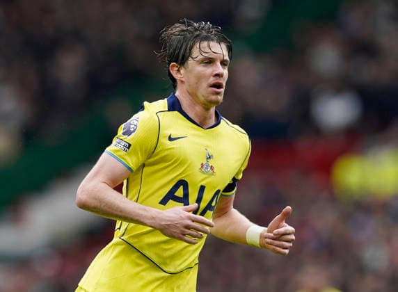 Manchester, England, 7th February 2026. Connor Gallagher of Tottenham in action during the Manchester United, ManU vs Tottenham Hotspur Premier League match at Old Trafford, Manchester. Picture credit should read: Andrew Yates Sportimage EDITORIAL USE ONLY. No use with unauthorised audio, video, data, fixture lists, club league logos or live services. Online in-match use limited to 120 images, no video emulation. No use in betting, games or single club league player publications. SPI_055_AY_Man_Utd_Spurs SPI-4511-0055