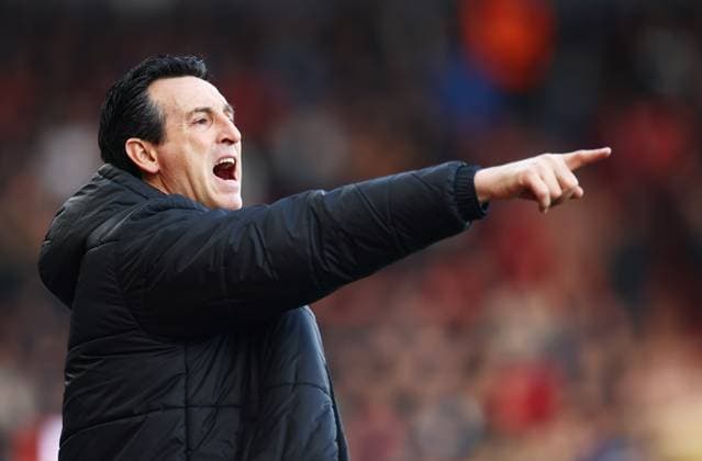 Aston Villa Manager Unai Emery. AFC Bournemouth v Aston Villa, Premier League, Football, Vitality Stadium, Bournemouth, UK - 07 Feb 2026Bournemouth Vitality Stadium United Kingdom EDITORIAL USE ONLY No use with unauthorised audio, video, data, fixture lists, club league logos or live services. Online in-match use limited to 120 images, no video emulation. No use in betting, games or single club league player publications. Copyright: xJamesxMarsh Shutterstockx 16524336aj