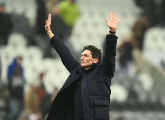 Keith Andrews manager of Brentford celebrates after full time Newcastle United v Brentford, Premier League, Football, St James Park, Newcastle, UK - 07 Feb 2026Newcastle St James Park United Kingdom EDITORIAL USE ONLY No use with unauthorised audio, video, data, fixture lists, club league logos or live services. Online in-match use limited to 120 images, no video emulation. No use in betting, games or single club league player publications. Copyright: xRichardxLee Shutterstockx 16524399bm