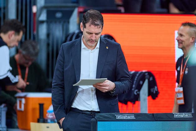 Ty Harrelson (ratiopharm ulm, Head Coach) GER, ratiopharm ulm vs. Gladiators Trier, Basketball, 21. Spieltag, EasyCredit Bundesliga, Spielzeit 2025 2026, 08.02.2026 GER, ratiopharm ulm vs. Gladiators Trier, Basketball, 21. Spieltag, EasyCredit Bundesliga, Spielzeit 2025 2026, 08.02.2026 Neu-Ulm Copyright: xEibner-Pressefoto GeraldxOelze-dexStoppanyx EP_ODS