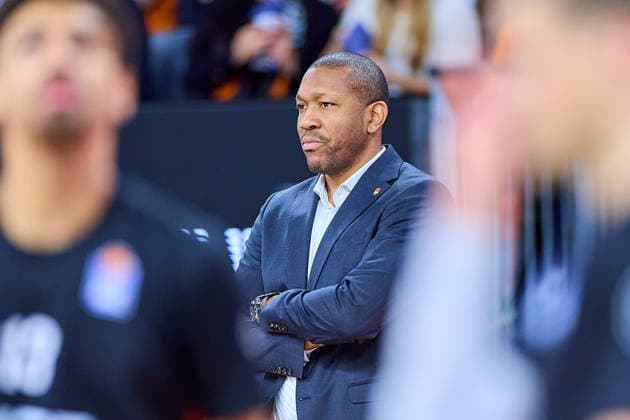 Tyron McCoy (ratiopharm ulm, Assistant Coach) GER, ratiopharm ulm vs. Gladiators Trier, Basketball, 21. Spieltag, EasyCredit Bundesliga, Spielzeit 2025 2026, 08.02.2026 GER, ratiopharm ulm vs. Gladiators Trier, Basketball, 21. Spieltag, EasyCredit Bundesliga, Spielzeit 2025 2026, 08.02.2026 Neu-Ulm Copyright: xEibner-Pressefoto GeraldxOelze-dexStoppanyx EP_ODS