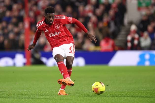 Ibrahim Sangare of Nottingham Forest Nottingham Forest v Wolverhampton Wanderers, Premier League, Football, City Ground, Nottingham, UK - 11 Feb 2026Nottingham City Ground United Kingdom EDITORIAL USE ONLY No use with unauthorised audio, video, data, fixture lists, club league logos or live services. Online in-match use limited to 120 images, no video emulation. No use in betting, games or single club league player publications. Copyright: xRyanxBrowne Shutterstockx 16540355dk