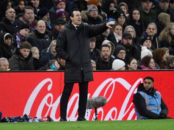 Unai Emery manager of Aston Villa Aston Villa v Newcastle United, Emirates FA Cup, Fourth Round, Football, Villa Park, Birmingham, UK - 14 Feb 2026Birmingham Villa Park United Kingdom EDITORIAL USE ONLY No use with unauthorised audio, video, data, fixture lists, club league logos or live services. Online in-match use limited to 120 images, no video emulation. No use in betting, games or single club league player publications. Copyright: xAlanxWalter Shutterstockx 16608496al