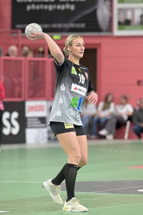Lea Gruber (SV Union Halle-Neustadt, 19) TusSies Metzingen vs. SV Union Halle-Neustadt, Handball, Alsco HBF, 17.Ligaspieltag, Saison 2025 2026, 15.02.2026 TusSies Metzingen vs. SV Union Halle-Neustadt, Handball, Alsco HBF, 17.Ligaspieltag, Saison 2025 2026, 15.02.2026 Tuebingen Copyright: xEibner-Pressefoto TobiasxBaurx EP_TBR