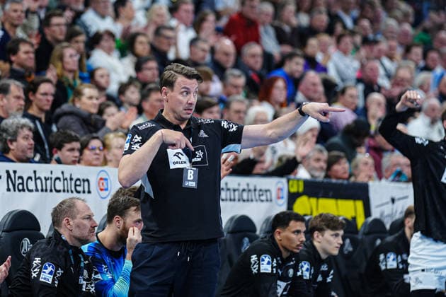 Filip Jicha (THW Kiel, Trainer) GER, THW Kiel vs. SC Magdeburg, Handball, 1. Bundesliga, Spieltag 21, Saison 2025 2026, 15.02.2026 GER, THW Kiel vs. SC Magdeburg, Handball, 1. Bundesliga, Spieltag 21, Saison 2025 2026, 15.02.2026 Kiel Copyright: xEibner-Pressefoto MarcelxvonxFehrnx EP_MFN