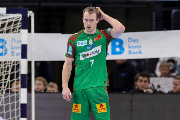 Felix Claar (SC Magdeburg) schaut enttaeuscht, DAIKIN Handball Bundesliga, THW Kiel v SC Magdeburg, Wunderino Arena am 15. February 2026 in Kiel, Deutschland. (Foto von Marco Steinbrenner DeFodi Images) Felix Claar (SC Magdeburg) looks dejected, DAIKIN Handball Bundesliga, THW Kiel v SC Magdeburg, Wunderino Arena, February 15, 2026 in Kiel, Germany. (Photo by Marco Steinbrenner DeFodi Images) -