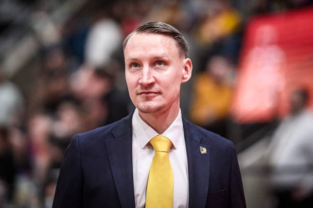 Mikko Riipinen (MHP RIESEN Ludwigsburg, Head-Coach) GER, MHP Riesen Ludwigsburg vs. Syntainics MBC, Basketball Bundesliga, easycredit BBL, 21. Spieltag, Spielzeit 2025 2026, 19.02.2026 GER, MHP Riesen Ludwigsburg vs. Syntainics MBC, Basketball Bundesliga, easycredit BBL, 21. Spieltag, Spielzeit 2025 2026, 19.02.2026 Ludwigsburg Copyright: xSandyxDinkelackerx EP_SDR