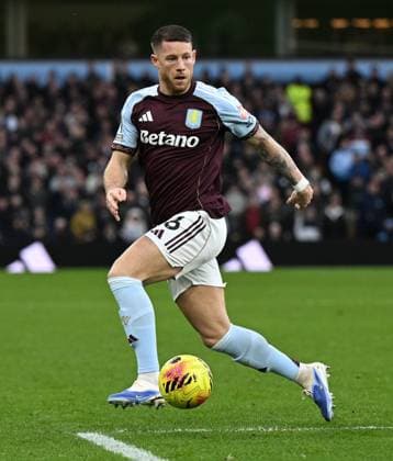 Ross Barkley of Aston Villa Aston Villa v Leeds United, Premier League, Football, Villa Park, Birmingham, UK - 21 Feb 2026Birmingham Villa Park United Kingdom EDITORIAL USE ONLY No use with unauthorised audio, video, data, fixture lists, club league logos or live services. Online in-match use limited to 120 images, no video emulation. No use in betting, games or single club league player publications. Copyright: xAnnaxGowthorpe Shutterstockx 16681467bq