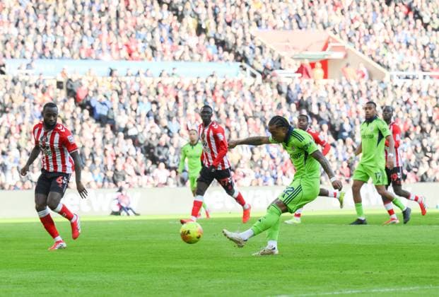 Kevin of Fulham fires a shot at goal Sunderland v Fulham, Premier League, Football, Stadium of Light, Sunderland, UK - 22 Feb 2026Sunderland Stadium of Light United Kingdom EDITORIAL USE ONLY No use with unauthorised audio, video, data, fixture lists, club league logos or live services. Online in-match use limited to 120 images, no video emulation. No use in betting, games or single club league player publications. Copyright: xRichardxLee Shutterstockx 16681560at