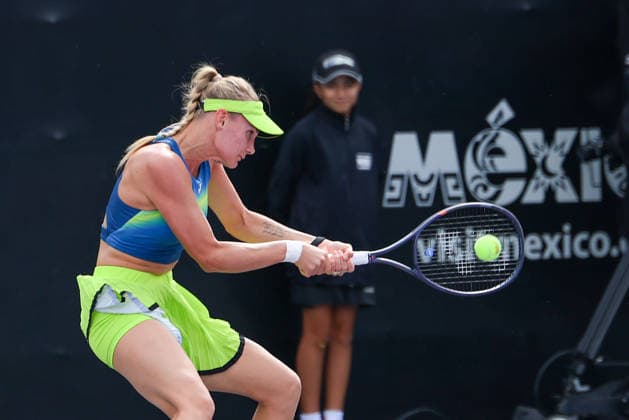 WTA, Tennis Damen MERIDA OPEN 2026 WTA MERIDA OPEN 2026 M. STAKUSIC VS D. YASTREMSKA 23022026 MERIDA, YUCATAN, MEXICO. Action photo of Dayana Yastremska, during day 1 of the WTA Merida Open 2026, held at the Yucatan Country Club of Merida, Yucatan, Mexico. Foto de accion de Dayana Yastremska, durante el dia 1 del WTA Merida Open 2026, celebrado en el Yucatan Country Club de Merida, Yucatan, Mexico. PHOTO BY IMAGENSHOP AGENCIA FOTOGRAFICA MERIDA YUCATAN MEXICO Copyright: xBarbaraxRamosxVillalobosx