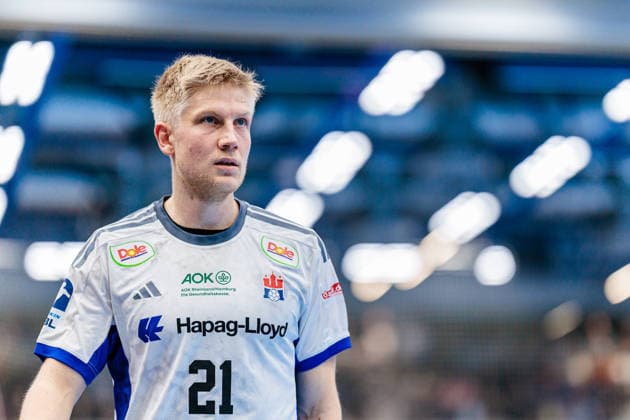 Frederik Bo Andersen (Handball Verein Hamburg, 21) GER, TBV Lemgo Lippe vs. Handball Sport Verein Hamburg, Handball, 1. Bundesliga, 23. Spieltag, Spielzeit 2025 2026, 26.02.2026 GER, TBV Lemgo Lippe vs. Handball Sport Verein Hamburg, Handball, 1. Bundesliga, 23. Spieltag, Spielzeit 2025 2026, 26.02.2026 Lemgo Copyright: xEibner-Pressefoto JanxRollingerx EP_JSK