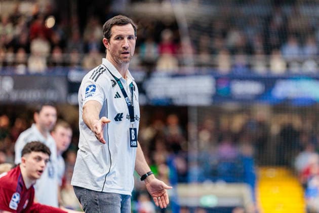 Torsten Jansen (Handball Verein Hamburg, Trainer) gestikuliert GER, TBV Lemgo Lippe vs. Handball Sport Verein Hamburg, Handball, 1. Bundesliga, 23. Spieltag, Spielzeit 2025 2026, 26.02.2026 GER, TBV Lemgo Lippe vs. Handball Sport Verein Hamburg, Handball, 1. Bundesliga, 23. Spieltag, Spielzeit 2025 2026, 26.02.2026 Lemgo Copyright: xEibner-Pressefoto JanxRollingerx EP_JSK