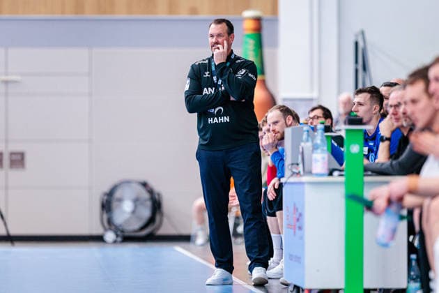 Misha Kaufmann (TVB Stuttgart, Trainer) GER, GWD Minden vs. TVB Stuttgart, Handball, 1. Bundesliga, 23. Spieltag, Spielzeit 2025 2026, 01.03.2026 GER, GWD Minden vs. TVB Stuttgart, Handball, 1. Bundesliga, 23. Spieltag, Spielzeit 2025 2026, 01.03.2026 Minden Copyright: xEibner-Pressefoto JanxRollingerx EP_JSK