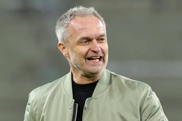 Bundestrainer Christian Wueck (Germany) lacht, 2027 FIFA Women s World Cup Qualifier, Germany v Slovenia, Rudolf-Harbig-Stadion am 03. March 2026 in Dresden, Deutschland. (Foto von Marco Steinbrenner DeFodi Images) Bundestrainer Christian Wueck (Germany) smiles, 2027 FIFA Women s World Cup Qualifier, Germany v Slovenia, Rudolf-Harbig-Stadion, March 3, 2026 in Dresden, Germany. (Photo by Marco Steinbrenner DeFodi Images) -