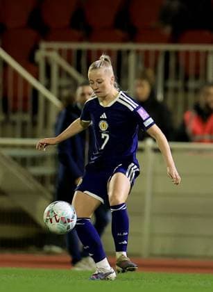 Freya Gregory of Scotland Luxembourg Women v Scotland Women, 2027 FIFA Women s World Cup Qualifiers, Group D, Football, Stade mile Mayrisch, Luxembourg - 03 Mar 2026 Stade mile Mayrisch Luxembourg EDITORIAL USE ONLY No use with unauthorised audio, video, data, fixture lists, club league logos or live services. Online in-match use limited to 120 images, no video emulation. No use in betting, games or single club league player publications. Copyright: xGeorgexTewkesbury Shutterstockx 16719926z