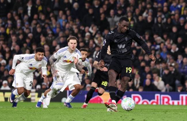 Sunderland s Habib Diarra scores his side s first goal from the penalty spot Leeds United v Sunderland, Premier League, Football, Elland Road, Leeds, UK - 03 Mar 2026Leeds Elland Road United Kingdom EDITORIAL USE ONLY No use with unauthorised audio, video, data, fixture lists, club league logos or live services. Online in-match use limited to 120 images, no video emulation. No use in betting, games or single club league player publications. Copyright: xAlexxDodd Shutterstockx 16719992at