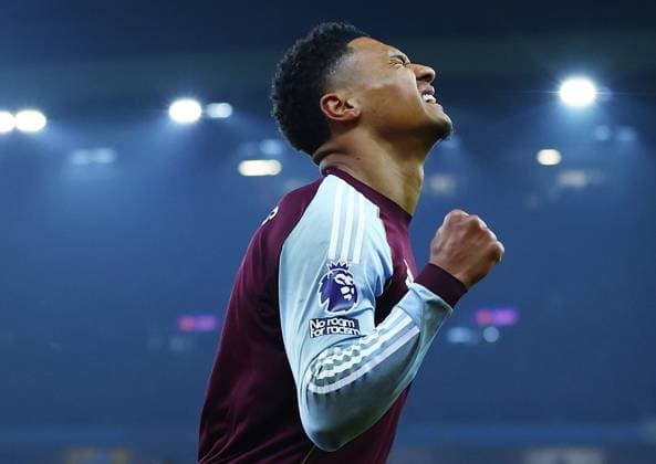 Ollie Watkins of Aston Villa celebrates scoring a goal before it was ruled out from VAR Aston Villa v Chelsea, Premier League, Football, Villa Park, Birmingham, UK - 04 Mar 2026Birmingham Villa Park United Kingdom EDITORIAL USE ONLY No use with unauthorised audio, video, data, fixture lists, club league logos or live services. Online in-match use limited to 120 images, no video emulation. No use in betting, games or single club league player publications. Copyright: xMattxWest Shutterstockx 16720016w