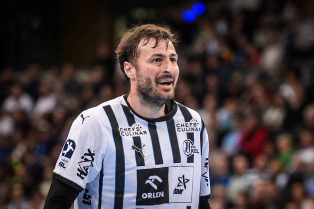 Domagoj Duvnjak (THW Kiel, 04) GER, TVB Stuttgart - THW Kiel, DAIKIN HBL, Handball, Bundesliga, 24. Spieltag, Spielzeit 2025 2026, 05.03.2026 GER, TVB Stuttgart - THW Kiel, DAIKIN HBL, Handball, Bundesliga, 24. Spieltag, Spielzeit 2025 2026, 05.03.2026 Stuttgart Copyright: xSandyxDinkelackerx EP_SDR