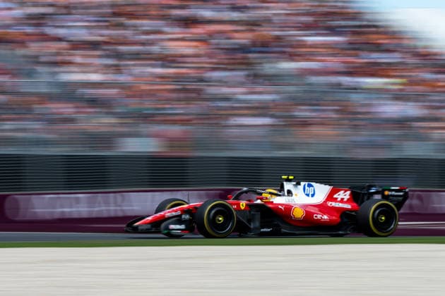 Lewis Hamilton (Scuderia Ferrari HP, Großbritannien, 44) im SF-26, AUS, Formel 1 Weltmeisterschaft, Australian Grand Prix, Albert Park Circuit, Melbourne, Rennen, Saison 2026, 08.03.2026 AUS, Formel 1 Weltmeisterschaft, Australian Grand Prix, Albert Park Circuit, Melbourne, Rennen, Saison 2026, 08.03.2026 Melbourne Copyright: xEibner-Pressefoto Memmlerx EP_MMR