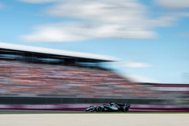 George Russell (Mercedes-AMG Petronas F1 Team, Großbritannien, 63) im F1 W17, AUS, Formel 1 Weltmeisterschaft, Australian Grand Prix, Albert Park Circuit, Melbourne, Rennen, Saison 2026, 08.03.2026 AUS, Formel 1 Weltmeisterschaft, Australian Grand Prix, Albert Park Circuit, Melbourne, Rennen, Saison 2026, 08.03.2026 Melbourne Copyright: xEibner-Pressefoto Memmlerx EP_MMR
