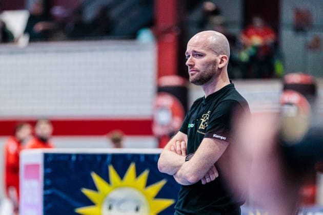 Andre Haber (HC Elbflorenz 2006, Trainer) GER, TuS N-Luebbecke vs. HC Elbflorenz 2006, Handball, 2. Bundesliga, 23. Spieltag, Spielzeit 2025 2026, 09.03.2026 GER, TuS N-Luebbecke vs. HC Elbflorenz 2006, Handball, 2. Bundesliga, 23. Spieltag, Spielzeit 2025 2026, 09.03.2026 Luebbecke Copyright: xEibner-Pressefoto JanxRollingerx EP_JSK