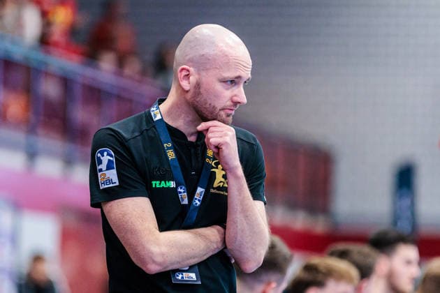 Andre Haber (HC Elbflorenz 2006, Trainer) GER, TuS N-Luebbecke vs. HC Elbflorenz 2006, Handball, 2. Bundesliga, 23. Spieltag, Spielzeit 2025 2026, 09.03.2026 GER, TuS N-Luebbecke vs. HC Elbflorenz 2006, Handball, 2. Bundesliga, 23. Spieltag, Spielzeit 2025 2026, 09.03.2026 Luebbecke Copyright: xEibner-Pressefoto JanxRollingerx EP_JSK