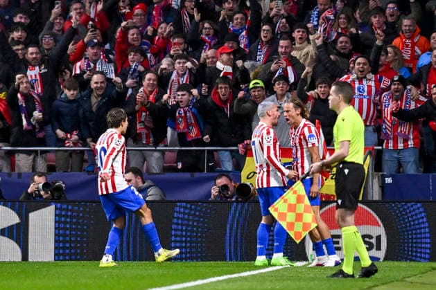 March 10, 2026, Madrid, Madrid, Spain: MARCOS LLORENTE of Atletico de Madrid celebrates a goal during the Champions League round of 16 match between ATLETICO DE MADRID and TOTTENHAM HOTSPUR, held on March 10, 2026, at the Riyadh Air Metropolitano, Madrid, Spain. ATLETICO DE MADRID Vs TOTTENHAM HOTSPUR Champions League Match, Season 25 26 (03 10 26) - ZUMAc312 20260310_zsp_c312_029 Copyright: xOscarxManuelxSanchezx