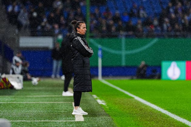 Liese Brancao (Hamburger SV, Trainerin) GER, Hamburger SV vs. FC Bayern München, Frauen, Fussball, DFB-Pokal, Viertelfinale, Saison 2025 2026, 11.03.2026 GER, Hamburger SV vs. FC Bayern München, Frauen, Fussball, DFB-Pokal, Viertelfinale, Saison 2025 2026, 11.03.2026 Hamburg Copyright: xEibner-Pressefoto MarcelxvonxFehrnx EP_MFN