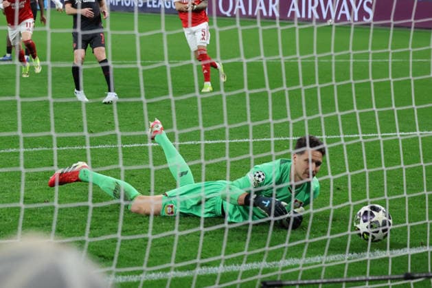 GER, UEFA CL, Achtelfinale, Bayer 04 Leverkusen (GER) vs. FC Arsenal (ENG), 11.03.2026, BayArena, Leverkusen, GER, UEFA CL, Achtelfinale, Bayer 04 Leverkusen (GER) vs. FC Arsenal (ENG), , im Bild: Kai Havertz (FC Arsenal 29), verwandelkt den 11 Meter
